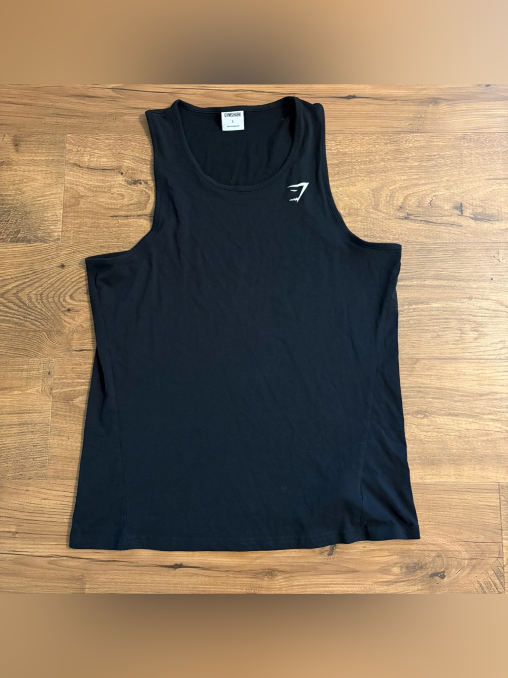 Gymshark Black Scoop Neck Performance Tank